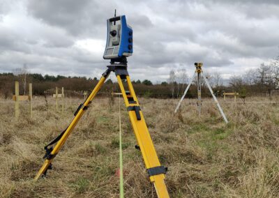 Wytyczenie budynku mieszkalnego